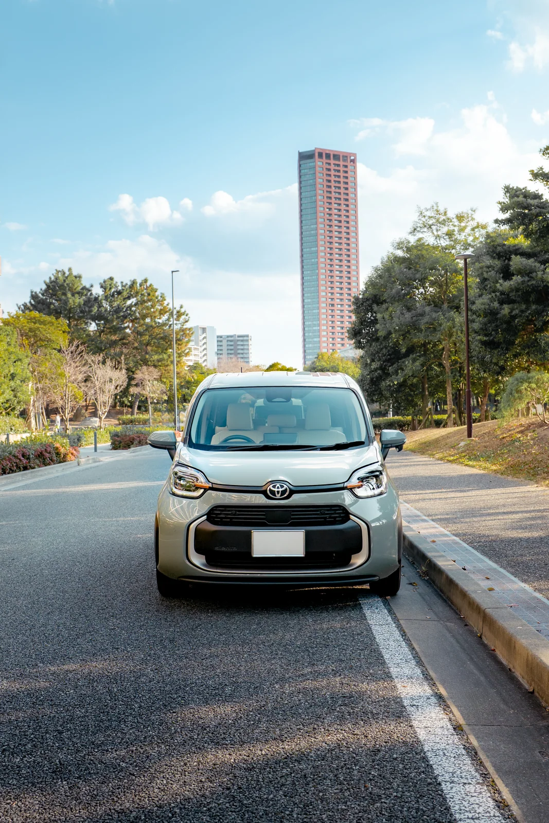 トヨタシエンタのフロント外観