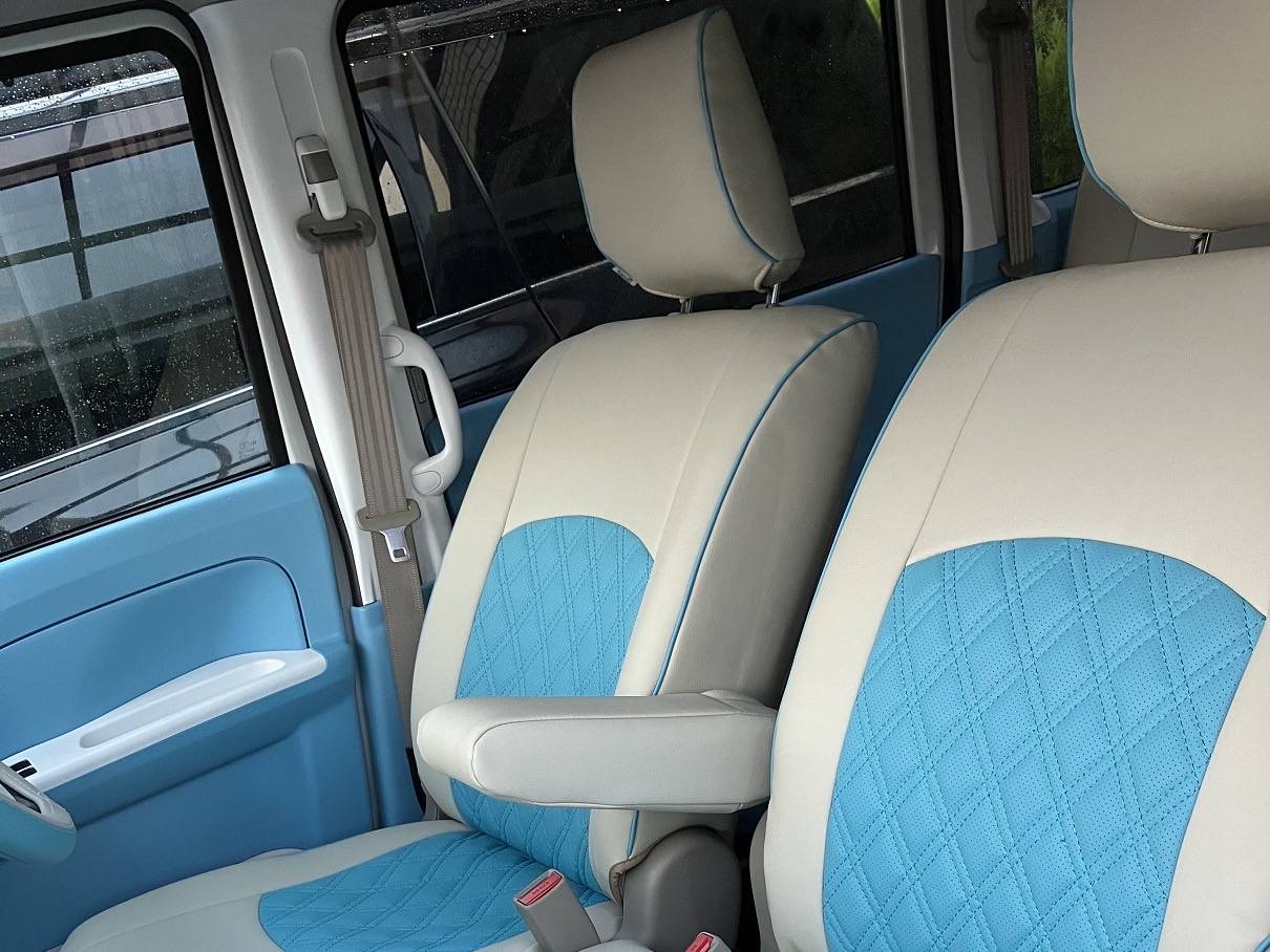 【装着写真】NV100クリッパーリオ Sandiiドルチェ シートカバー [品番:S0110-05]