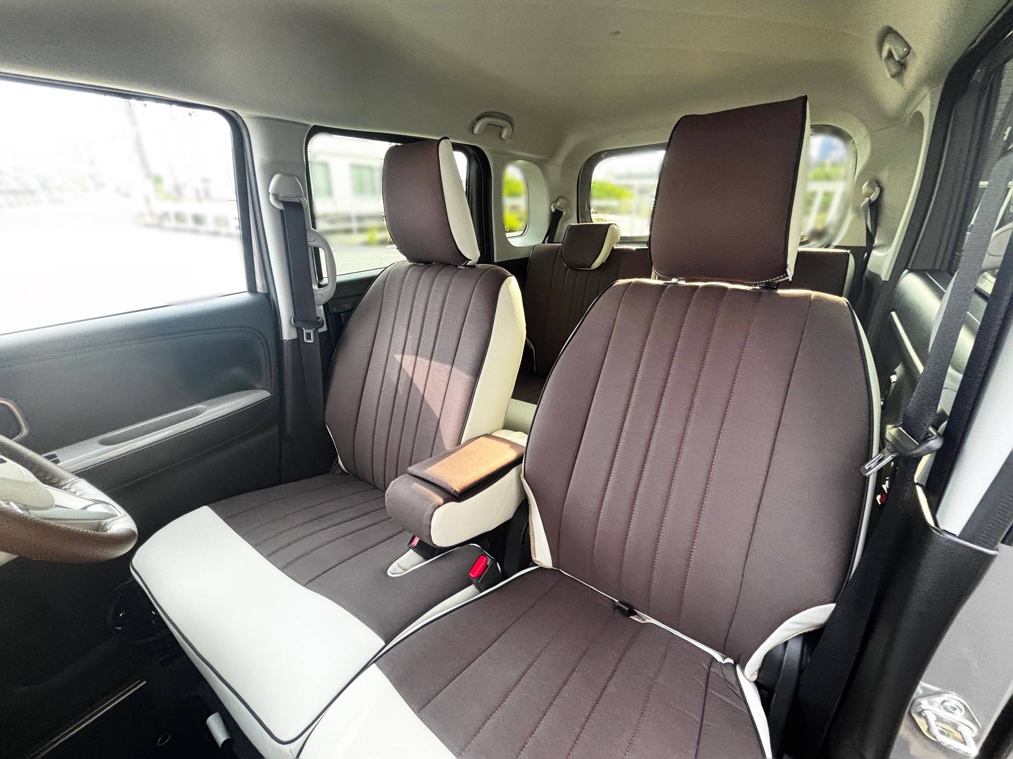 【装着写真】ワゴンRスマイル Sandiiキャンバス シートカバー [品番:S0561-01]【装着写真】ワゴンRスマイル Sandiiキャンバス シートカバー [品番:S0561-01]