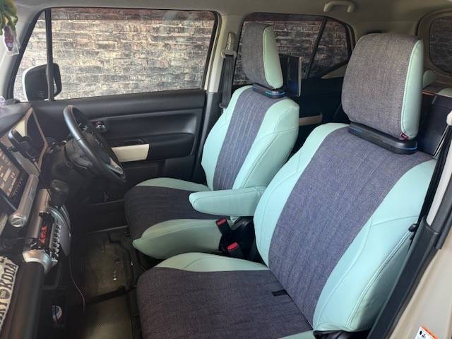 【装着写真】クロスビー Sandiiデニムサンド シートカバー [品番:S0493-01]