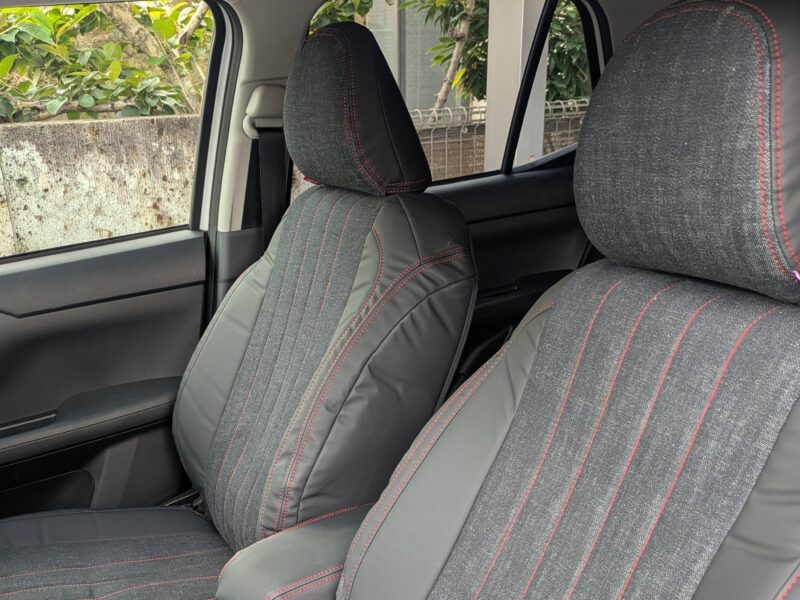 【装着写真】ライズハイブリッド Sandiiデニムサンド シートカバー [品番:D0578-01]