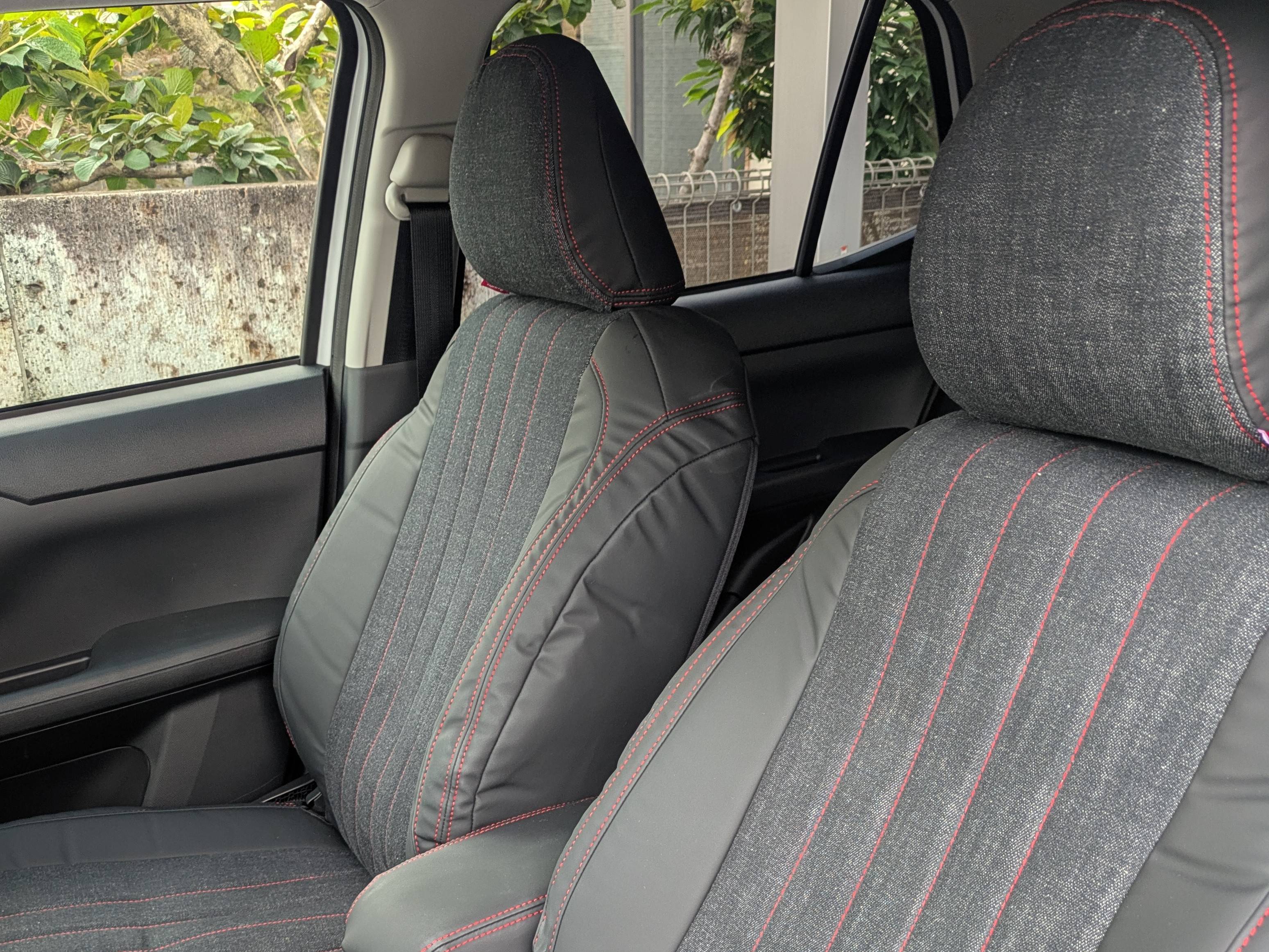 【装着写真】ライズハイブリッド Sandiiデニムサンド シートカバー [品番:D0578-01]