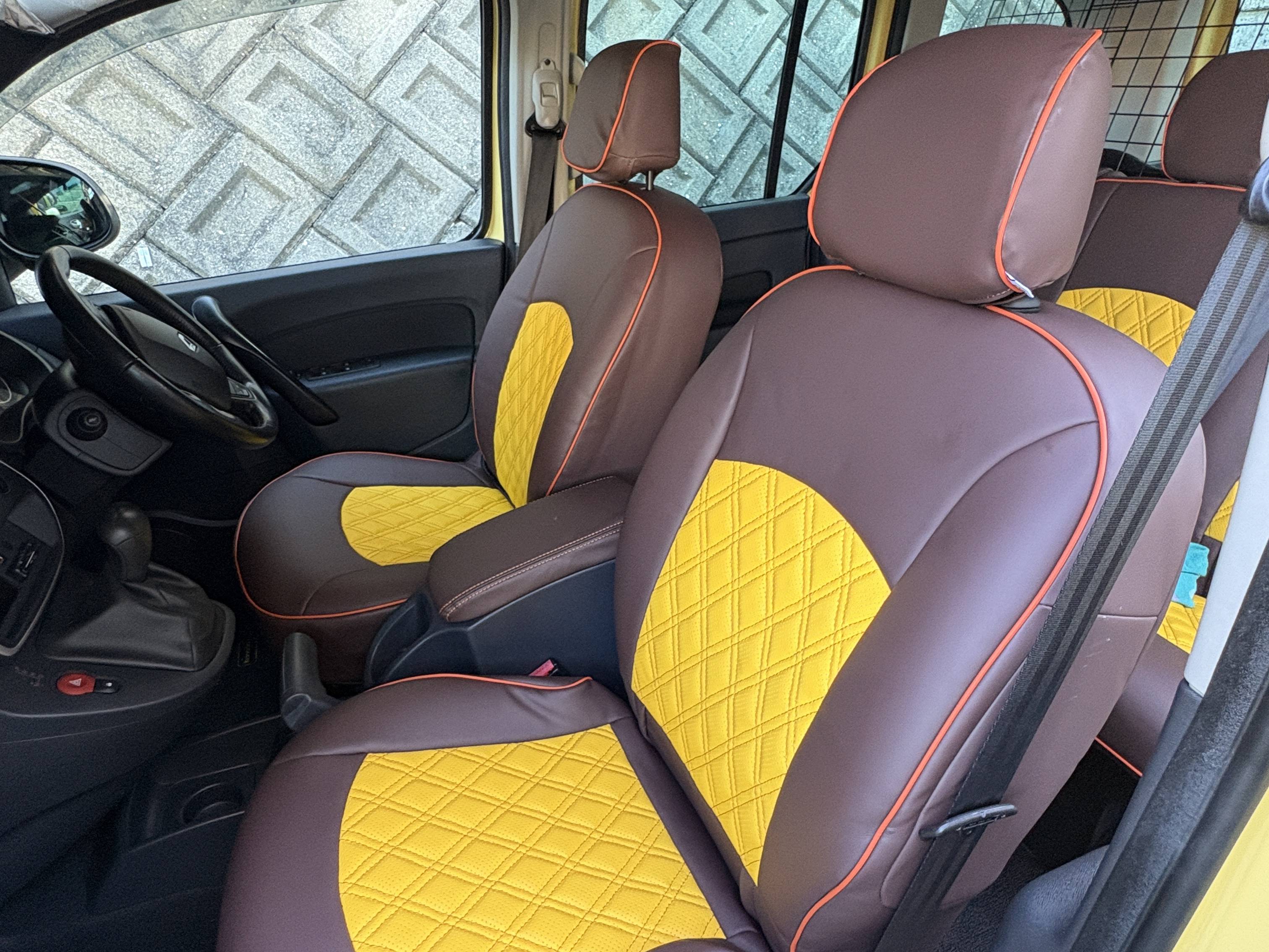 【装着写真】カングー Sandiiドルチェ シートカバー [品番:R0416-06]