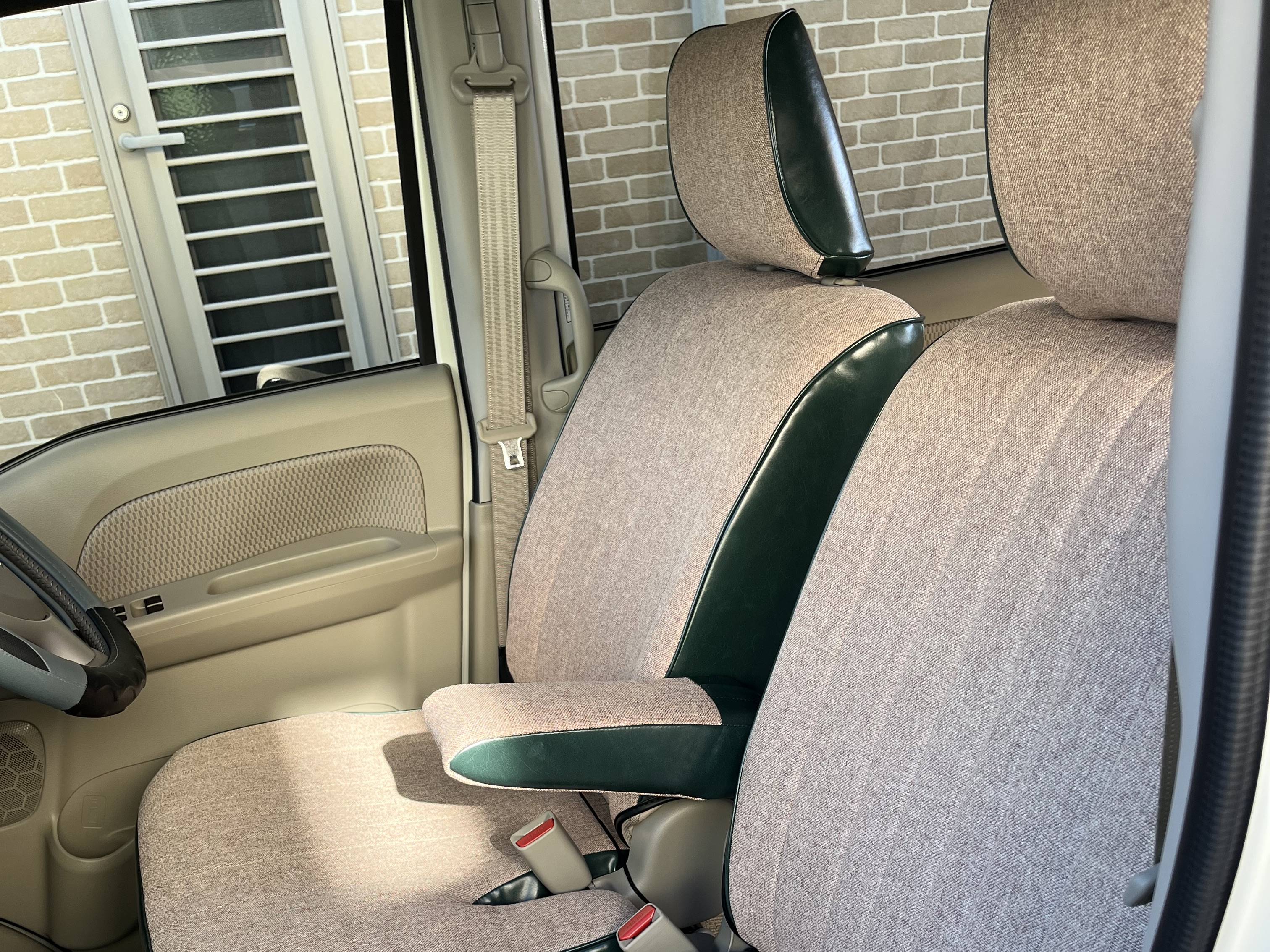 【装着写真】クリッパーリオ Sandiiエクレア シートカバー [品番:S0110-06]